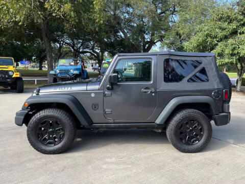 2017 Jeep Wrangler Willys Wheeler