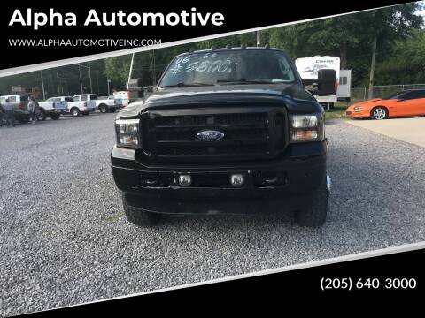2006 Ford F-350 Super Duty for sale at Alpha Automotive in Odenville AL
