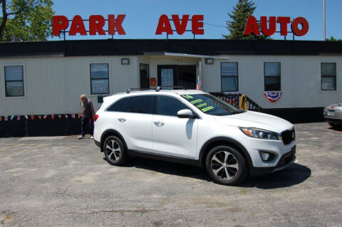 2016 Kia Sorento for sale at Park Ave Auto Inc. in Worcester MA
