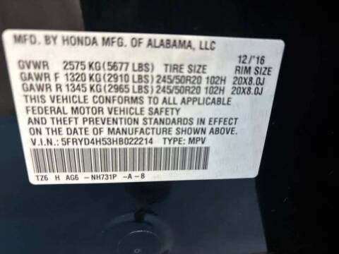 2017 Acura MDX SH-AWD w/Tech