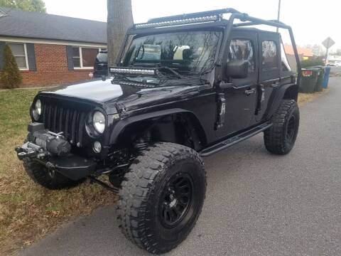 2012 Jeep Wrangler Unlimited for sale at Viewmont Auto Sales in Hickory NC