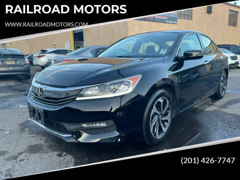 2017 Honda Accord for sale at RAILROAD MOTORS in Hasbrouck Heights NJ