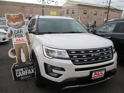 2016 Ford Explorer for sale at ALL Luxury Cars in New Brunswick NJ