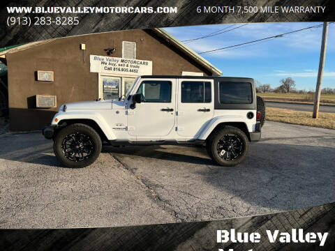 2017 Jeep Wrangler Unlimited for sale at Blue Valley Motorcars in Stilwell KS