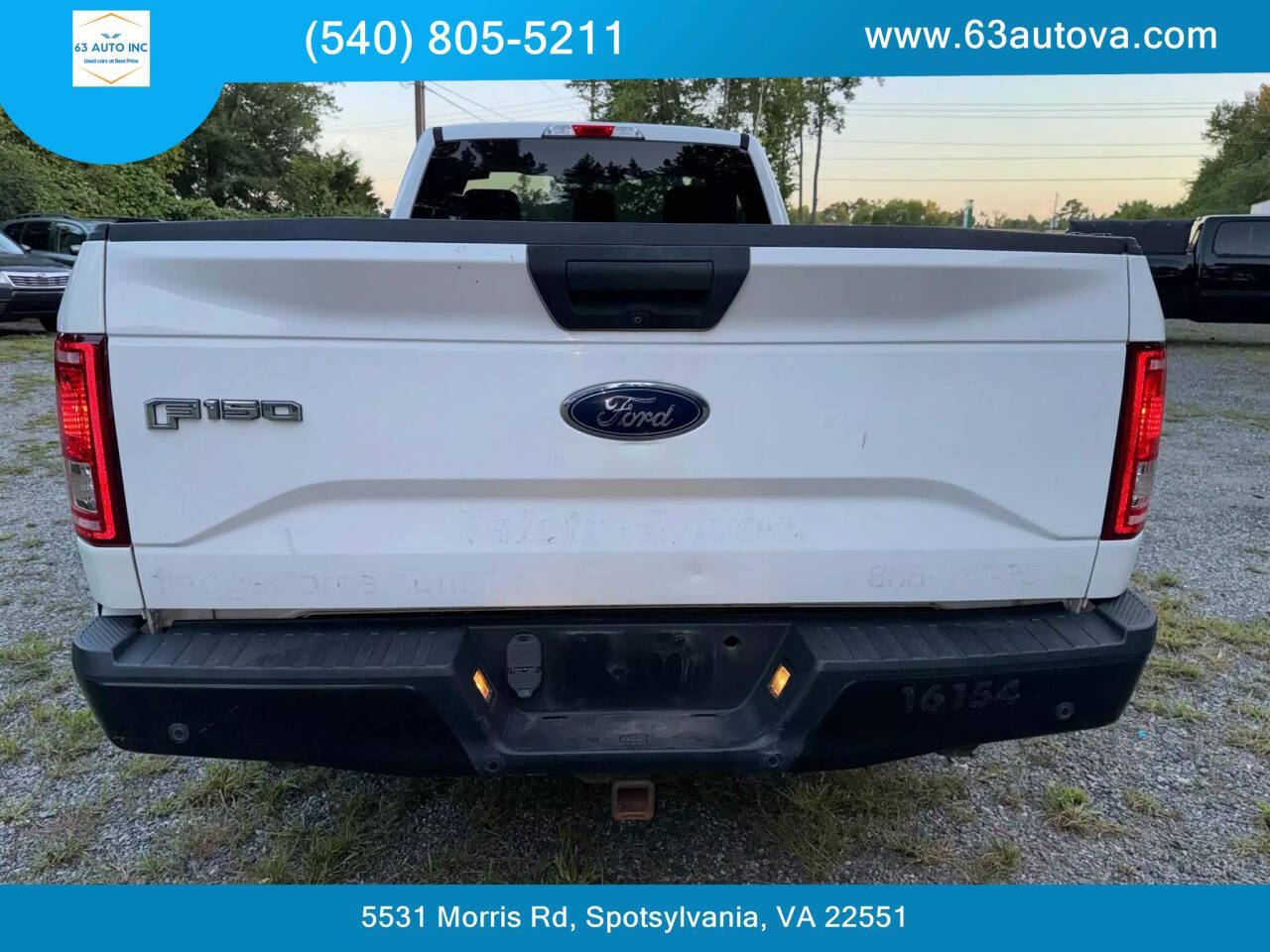 2016 Ford F-150 for sale at 63 Auto Inc in Spotsylvania, VA