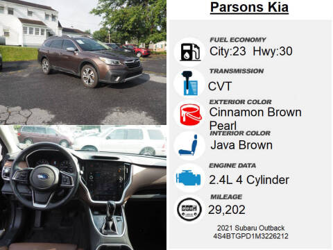 2021 Subaru Outback Touring XT