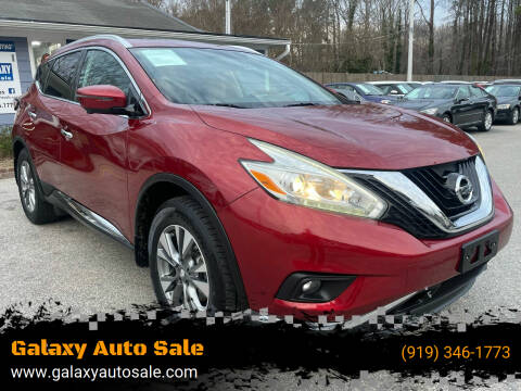 2016 Nissan Murano for sale at Galaxy Auto Sale in Fuquay Varina NC