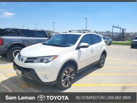 2015 Toyota RAV4 for sale at Sam Leman Mazda in Bloomington IL