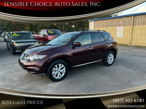 2014 Nissan Murano for sale at Sensible Choice Auto Sales, Inc. in Longwood FL