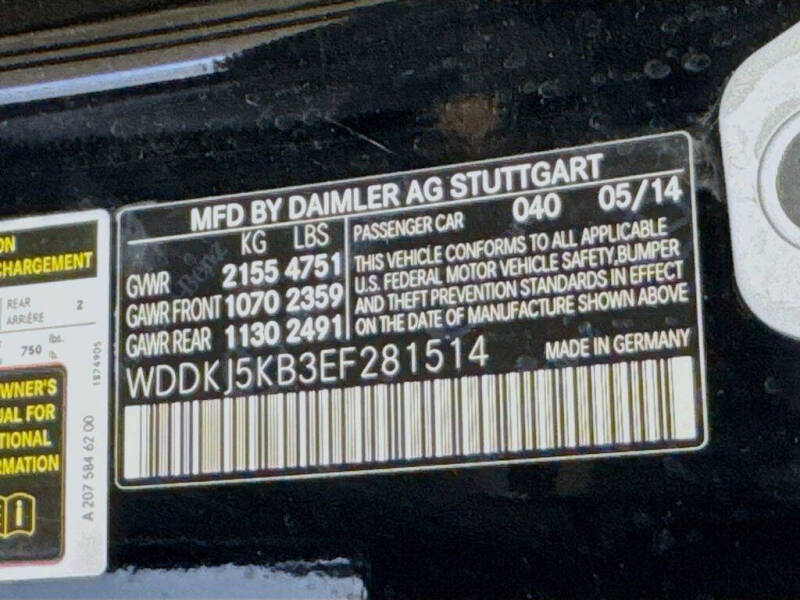 2014 Mercedes-Benz E-Class E 350