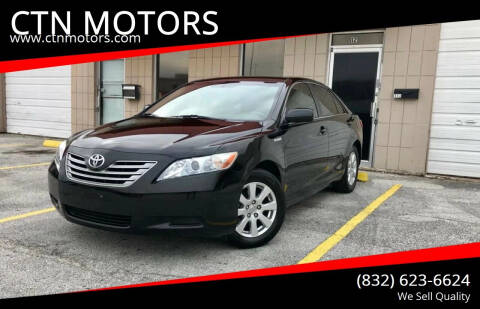 2007 Toyota Camry Hybrid for sale at CTN MOTORS in Houston TX