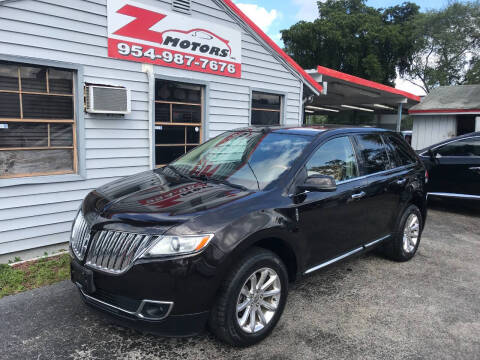 2013 Lincoln MKX for sale at Z Motors in North Lauderdale FL