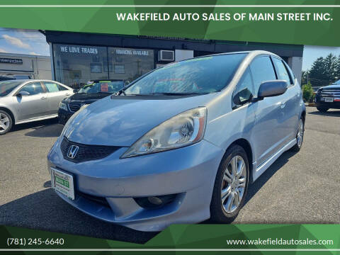 2009 Honda Fit for sale at Wakefield Auto Sales of Main Street Inc. in Wakefield MA