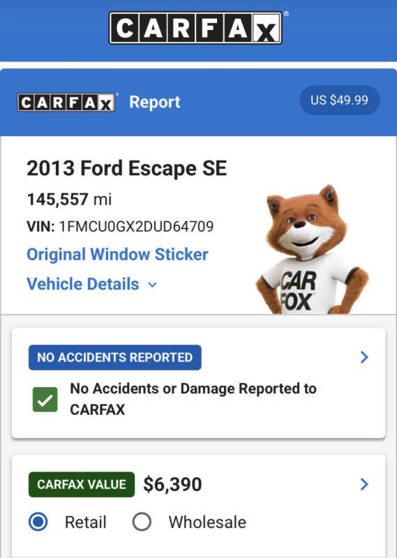 2013 Ford Escape SE