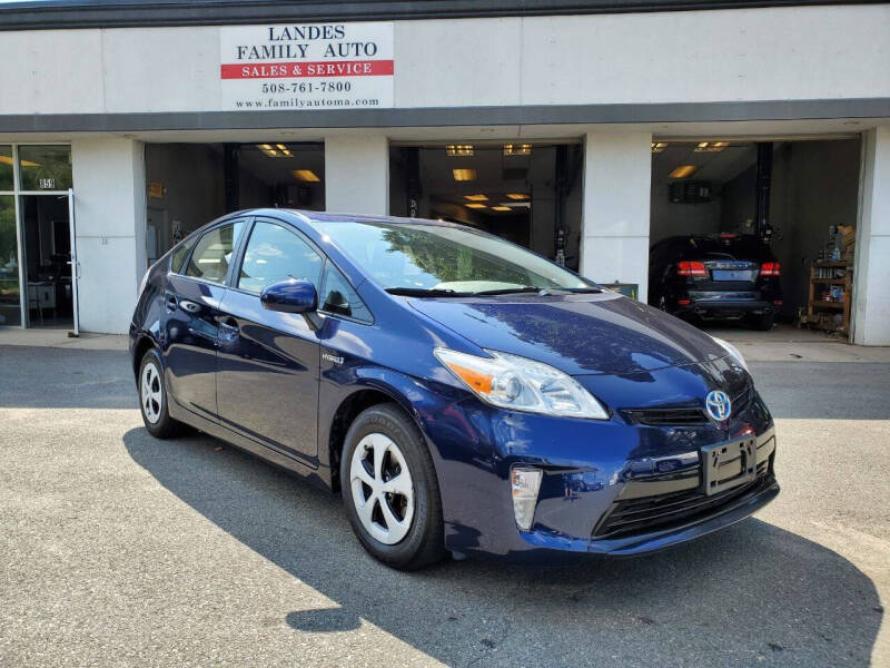 2013 Toyota Prius for sale at Landes Family Auto Sales in Attleboro MA