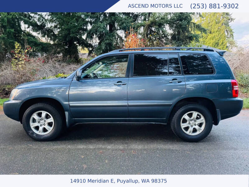 2002 Toyota Highlander Limited