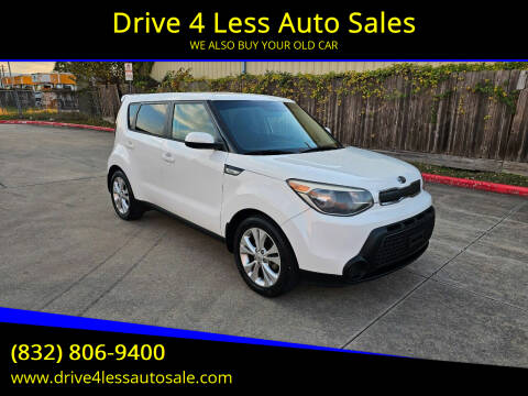 2015 Kia Soul for sale at Drive 4 Less Auto Sales in Houston TX