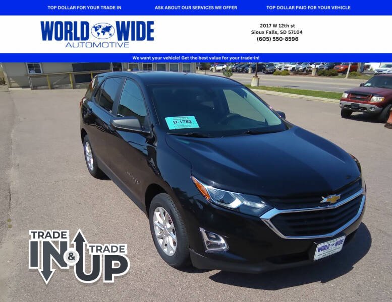 2020 Chevrolet Equinox for sale at World Wide Automotive in Sioux Falls SD