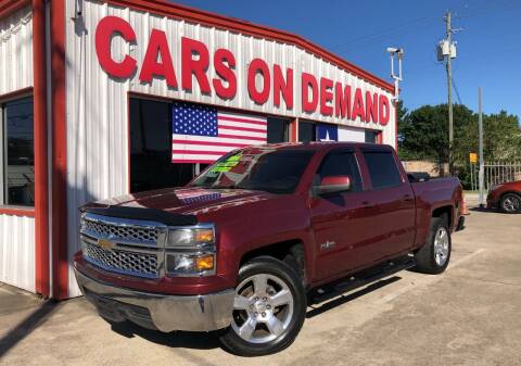 2014 Chevrolet Silverado 1500 for sale at Cars On Demand 3 in Pasadena TX