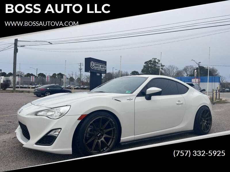 2016 Scion FR-S for sale at BOSS AUTO LLC in Norfolk VA