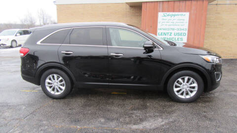 2016 Kia Sorento for sale at LENTZ USED VEHICLES INC in Waldo WI
