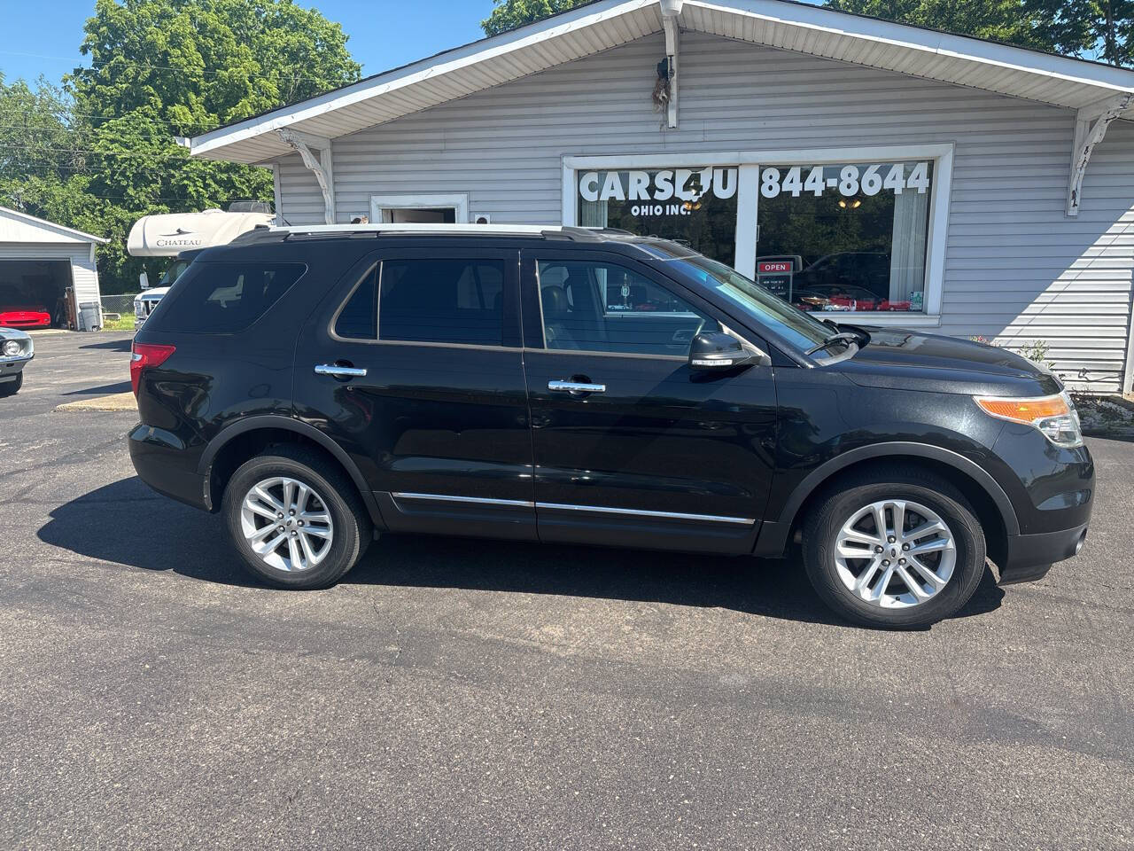Black 2014 Ford Explorer XLT AWD XLT 4dr SUV 2