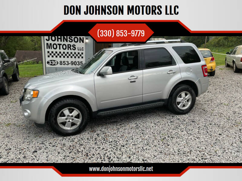 2011 Ford Escape for sale at DON JOHNSON MOTORS LLC in Lisbon OH