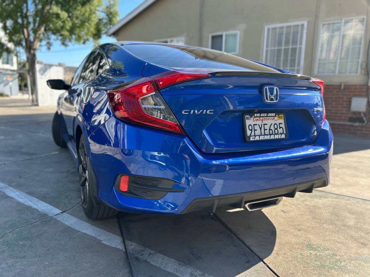 2020 Honda Civic for sale at Carmania in Panorama City, CA