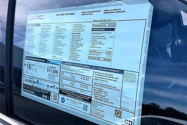 2026 GMC Yukon Denali