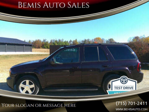 2008 Chevrolet TrailBlazer for sale at Bemis Auto Sales in Crivitz WI