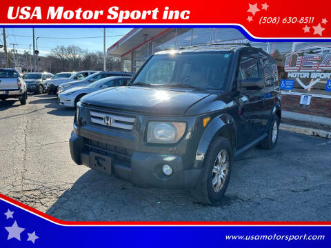 2008 Honda Element for sale at USA Motor Sport inc in Marlborough MA