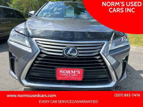 2017 Lexus RX 350 for sale at NORM'S USED CARS INC in Wiscasset ME