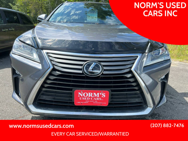 2017 Lexus RX 350 for sale at NORM'S USED CARS INC in Wiscasset ME