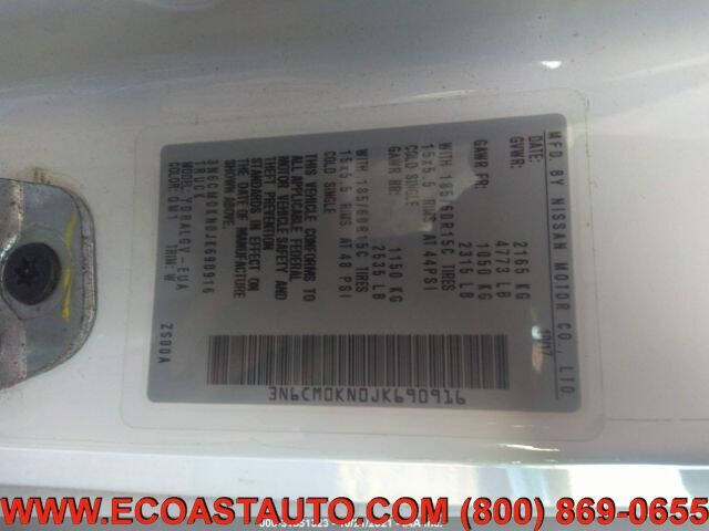 2018 Nissan NV200 SV