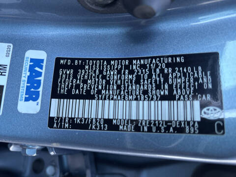 2021 Toyota Corolla LE