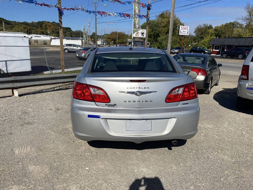 2010 Chrysler Sebring for sale at Main Street Auto Sales in Zanesville, OH