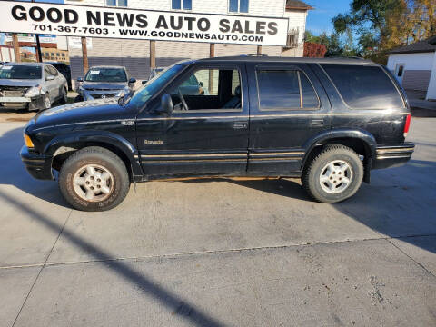 1997 Oldsmobile Bravada for sale at GOOD NEWS AUTO SALES in Fargo ND