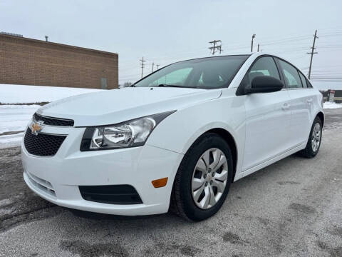 2012 Chevrolet Cruze for sale at Minnix Auto Sales LLC in Cuyahoga Falls OH