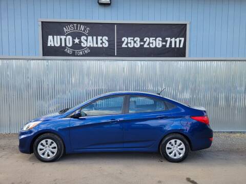 2015 Hyundai Accent for sale at Austin's Auto Sales in Edgewood WA