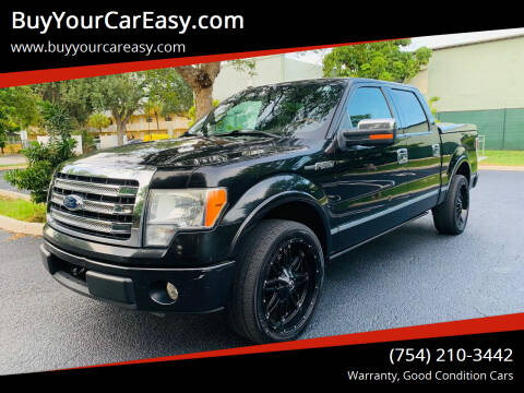 2010 Ford F-150 for sale at BuyYourCarEasyllc.com in Hollywood FL
