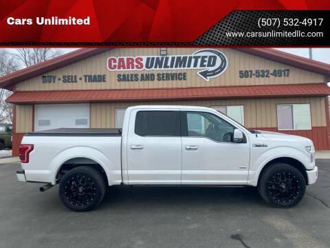 2016 Ford F-150 for sale at Cars Unlimited in Marshall MN