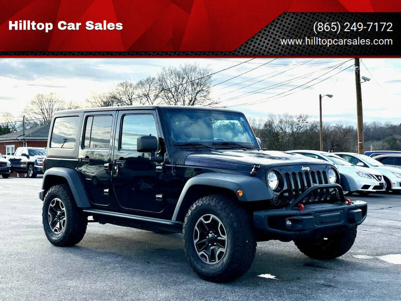 2016 Jeep Wrangler Unlimited for sale at Hilltop Car Sales in Knoxville TN