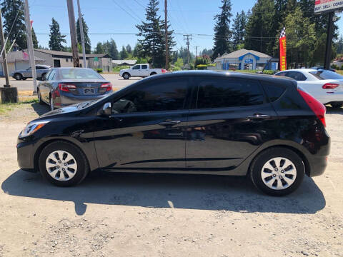 2017 Hyundai Accent for sale at M & M Auto Sales in Olympia WA