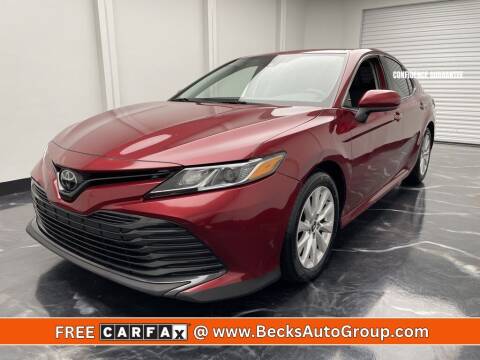 2019 Toyota Camry for sale at Becks Auto Group in Mason OH