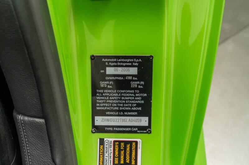 2006 Lamborghini Gallardo Spyder