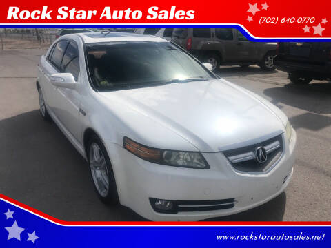 2008 Acura TL for sale at ROCK STAR TRUCK & AUTO LLC in Las Vegas NV