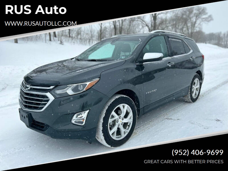 2018 Chevrolet Equinox for sale at RUS Auto in Shakopee MN