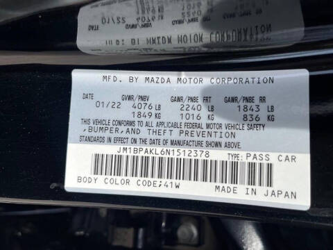 2022 Mazda Mazda3 Hatchback Select