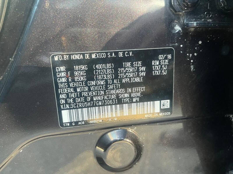 2016 Honda HR-V EX-L w/Navi