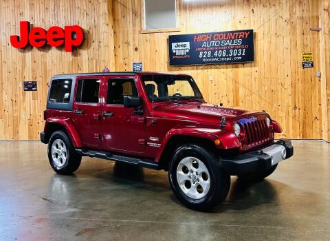 2013 Jeep Wrangler Unlimited for sale at Boone NC Jeeps-High Country Auto Sales in Boone NC